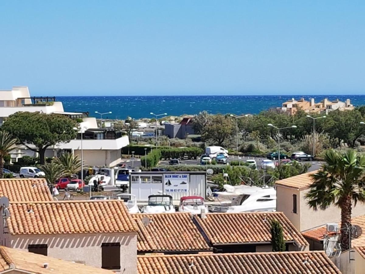 Studio Vue Mer Panoramique, Piscine Port Venus Village Naturiste Agde Exterior photo