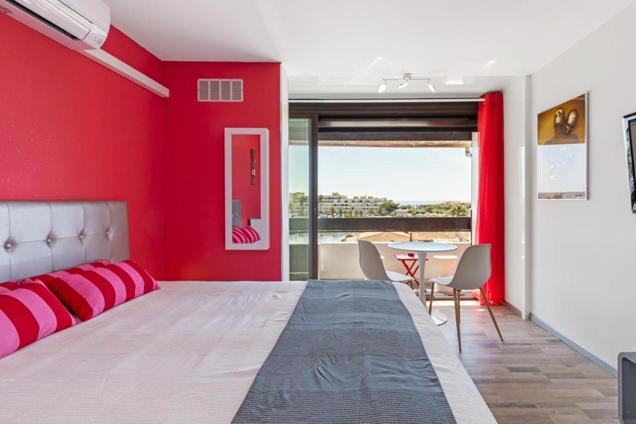 Studio Vue Mer Panoramique, Piscine Port Venus Village Naturiste Agde Exterior photo